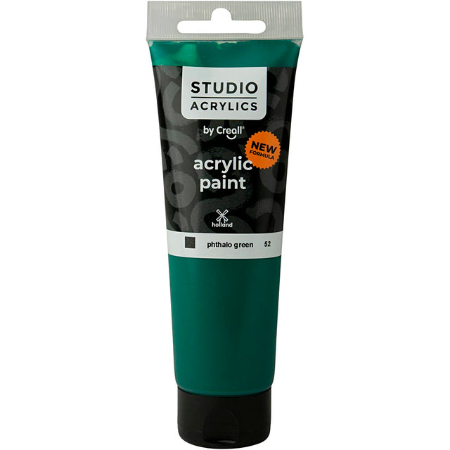 Https: www.cchobby.nl creall-studio-acrylic-paint-opaque-phtalo-green-52-120-ml-1-bottle