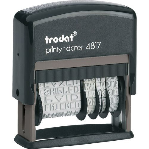 Ty tekst stempel trodat 4817 fransk
