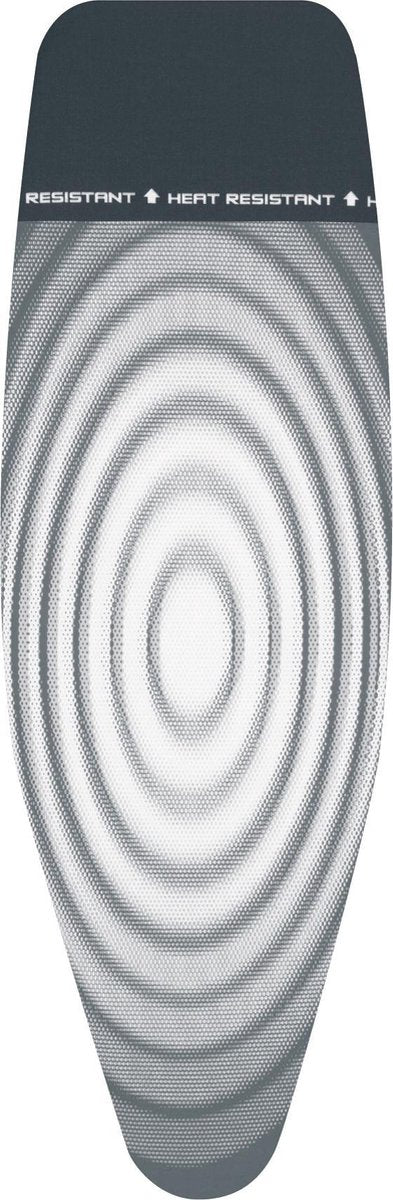 Brabantia strygebrætbetræk d - 135 x 45 cm - komplet sæt - titan oval