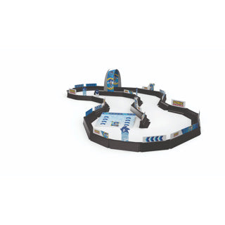 Carrera rc 2.4ghz racerbane team sonic racing bordplade racersæt - 1:43