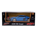 Kool speed Audi - radiostyret bil - skala 1:24 - blå