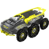 Nikko rc car Hercules - genopladelig USB-C styret bil med batteri til indendørs og udendørs - til børn fra 6 år - specialfunktion med 6 hjul - stuntbil med 360° rotation - 30 cm
