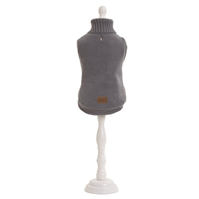Croci hundesweater col moscow grey