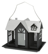 Trixie fuglehus villa metal sort