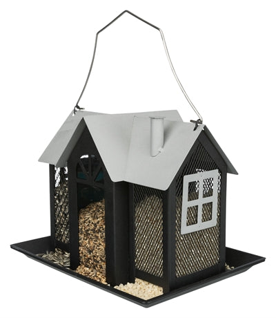 Trixie fuglehus villa metal sort