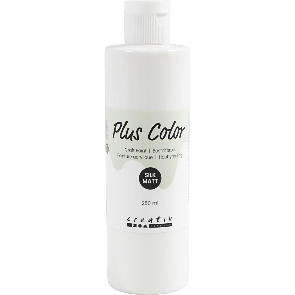 Https: www.cchobby.nl plus-color-acrylic-paint-white-250-ml-1-bottle
