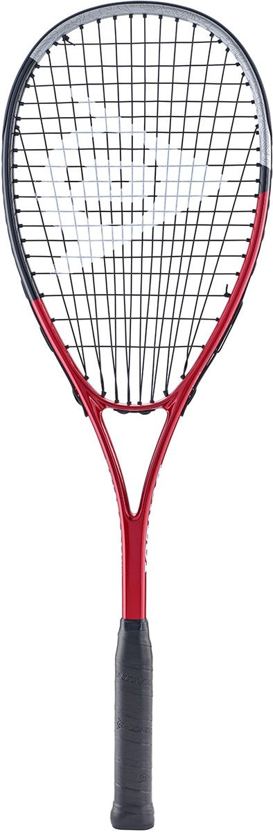 Dunlop - squashketcher - tristorm tour - rød sølv sort