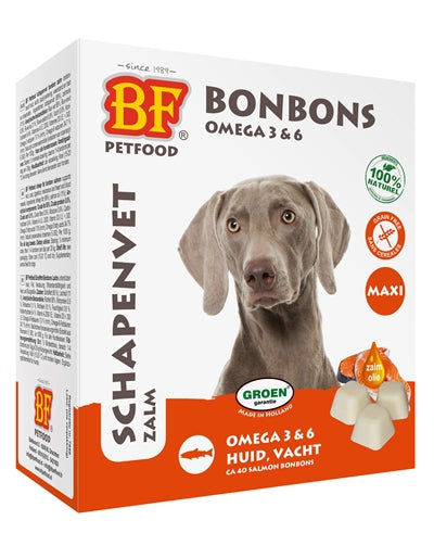 Biofood fåre dyrlæge maxi bonbons laks