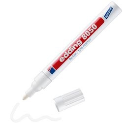 Dækstift edding 8050 hvid