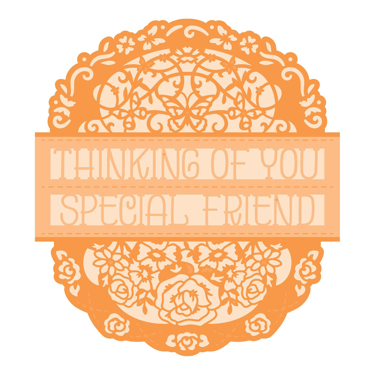 Tonic studios • dekorative header folder - blomster