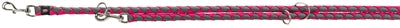 Trixie cavo hundesnor justerbar fuchsia grå