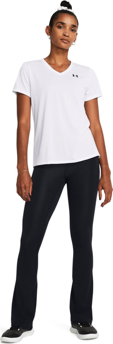 Under armour tech ssv - solid-wht dame sportstrøje - hvid - sort