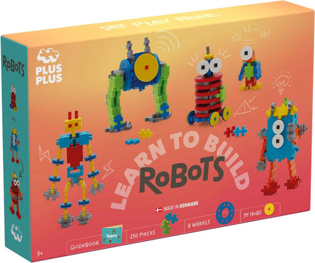 Plus-plus lær at bygge robot byggesæt i 275 dele - 3963 - byggelegetøj - byggelegetøj - sæt med byggeklodser - fra 5 år
