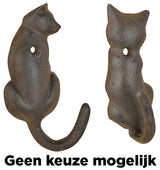 Hook Cat Tail Cast Iron Assorti