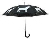Paraplyhunde reflekterende sort