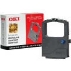 Printerbånd oki oki26301 nylon sort