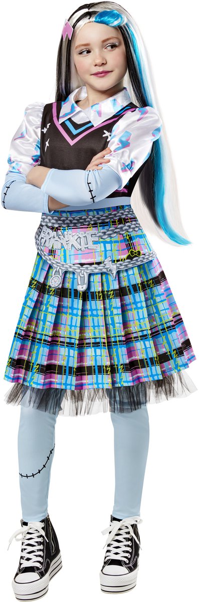 Rubiner - monster high frankie stein deluxe børn (størrelse l)