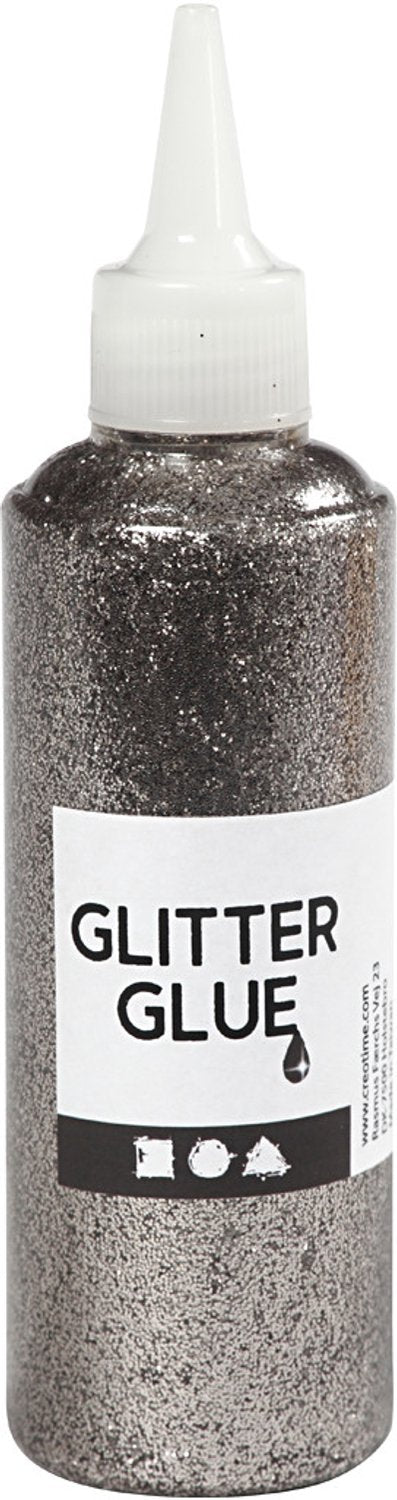 Creativ Company Glitter Lim Silver, 118 ml