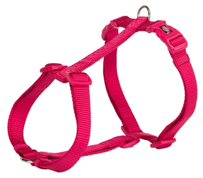 Trixie hundesele premium h-sele fuchsia