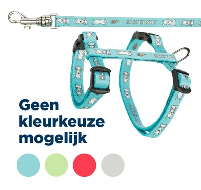 Trixie kaninsele med rem baby bunny assorteret