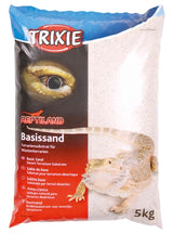 Trixie reptiland basissand til ørkenterrarier hvid