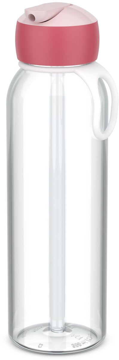 Mepal flip-up vandflaske campus - 500 ml - drikkedunk - cool pink