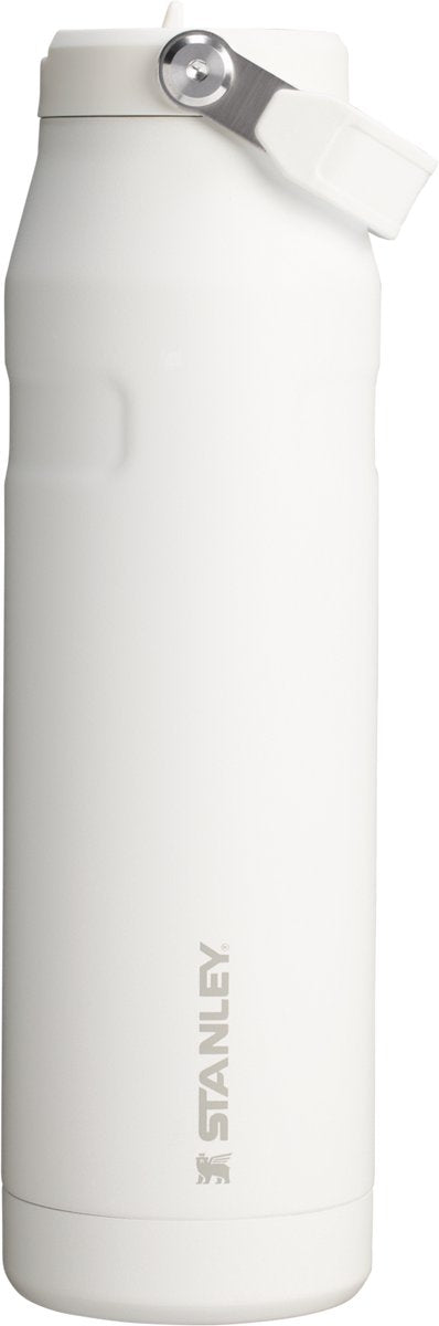 Stanley flip sugerør 2.0 vandflaske med sugerør 1.06l - 15 timer kold - 3 dage kold med is - drikkedunk i rustfrit stål - BPA fri - lækagesikker - tåler opvaskemaskine - frost