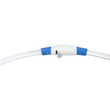 Ubranded sans marque trixie lysende krave usb flash lys genopladelig tpu blå