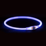 Trixie lysende krave USB flash lys genopladelig TPU multi