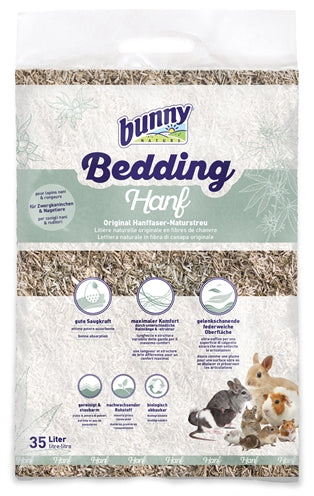 Bunny nature bunny sengetøj lavet af hampefibre