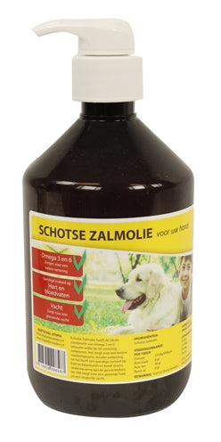 Utopia Animal Salmon Oil Natural med pumpe