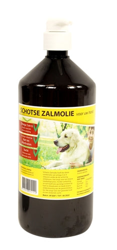 Utopia Animal Salmon Oil Natural med pumpe