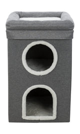 Trixie kradsestolpe cat tower saul grey