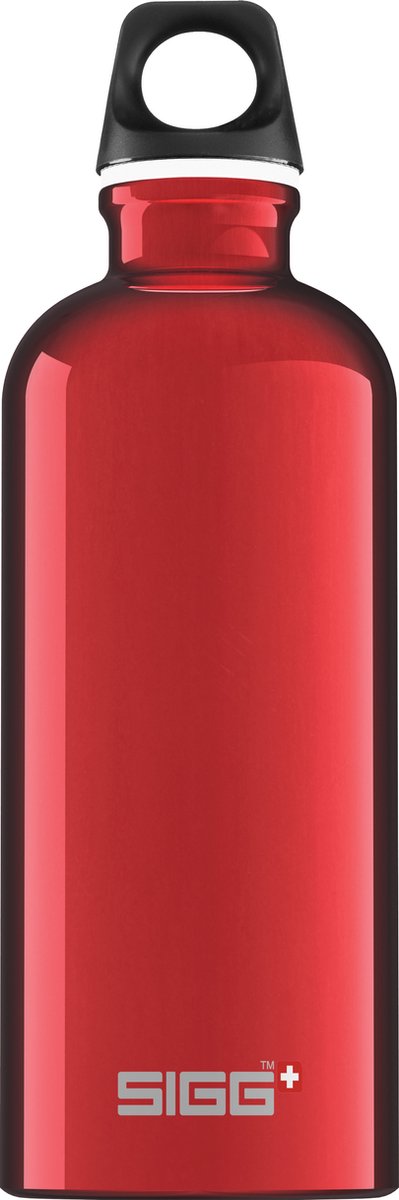 Sigg | traveller 0,6l rød | drikkedunk af aluminium