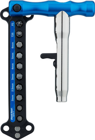 Parktool quick-change t-håndtag med bits qth-1