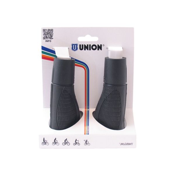 Marwi GP-03 Bicycle Handle Set, 138 138mm, sort