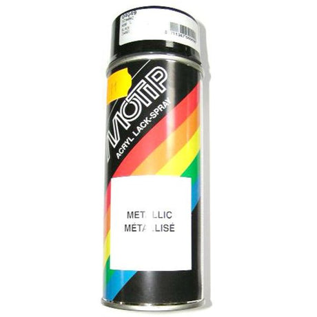 Motip spraydåse 400ml metallic sort