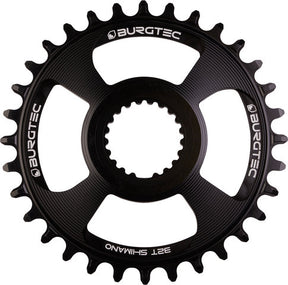 Burgtec tyk tynd kædering til shimano dm m6100 m7100 m8100 m9100