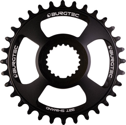 Burgtec tyk tynd kædering til shimano dm m6100 m7100 m8100 m9100