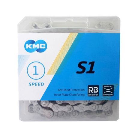 KMC Stadsfiets Fast Gear Cycling Chain 112 Silvers Silver