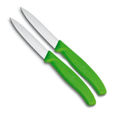 Victorinox glat peeling kniv 2 stk grøn