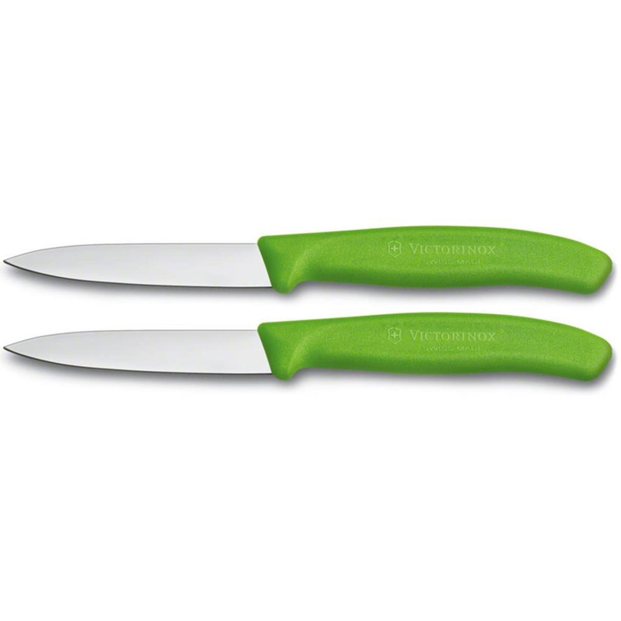 Victorinox glat peeling kniv 2 stk grøn