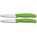 Victorinox glat peeling kniv 2 stk grøn