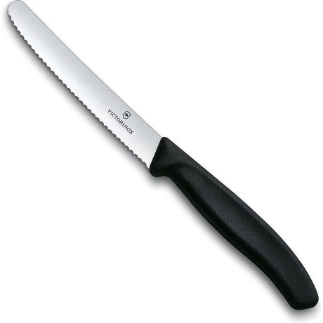 Victorinox tomatkniv takket sort