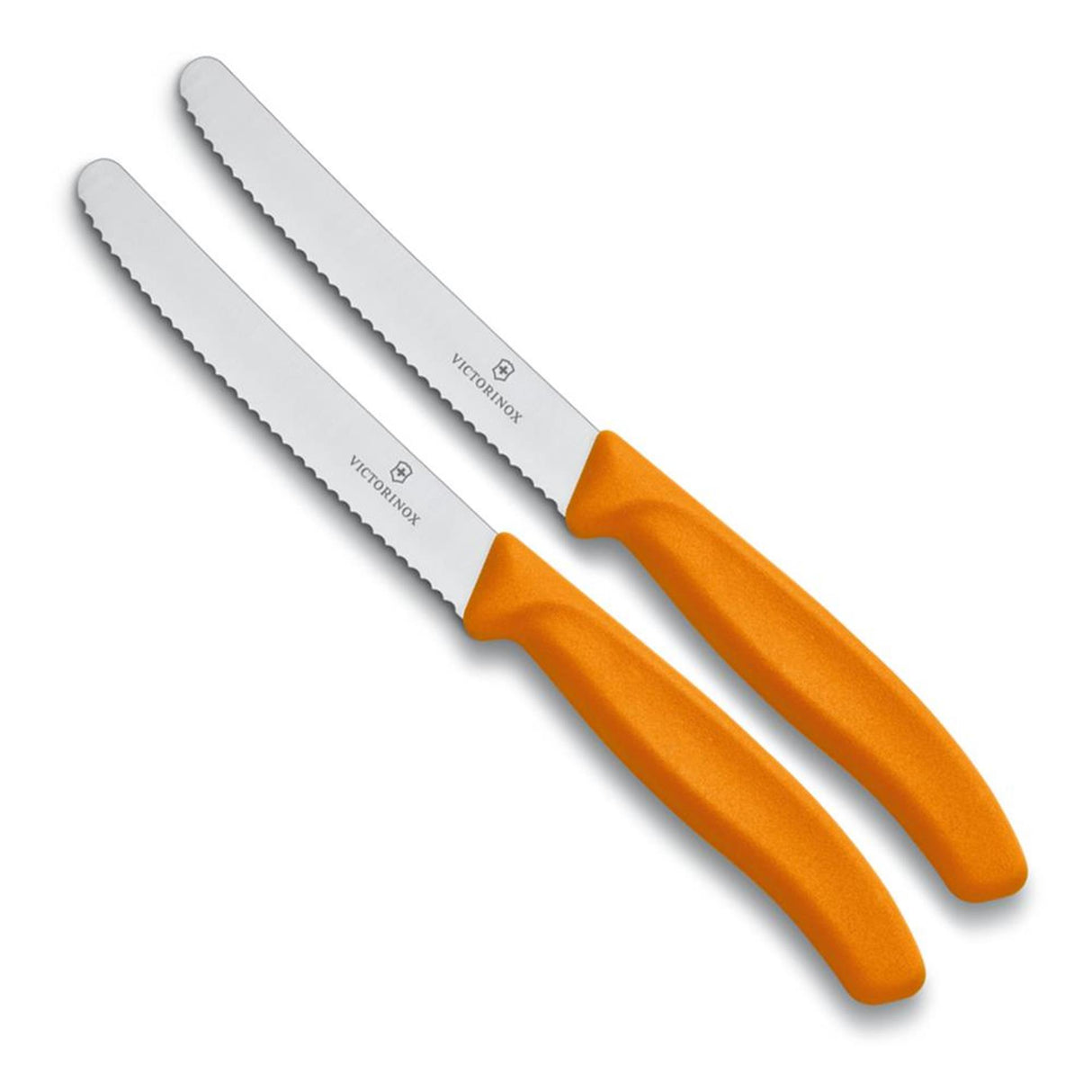 Victorinox tomatkniv takket 2 stk appelsin