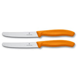 Victorinox tomatkniv takket 2 stk appelsin