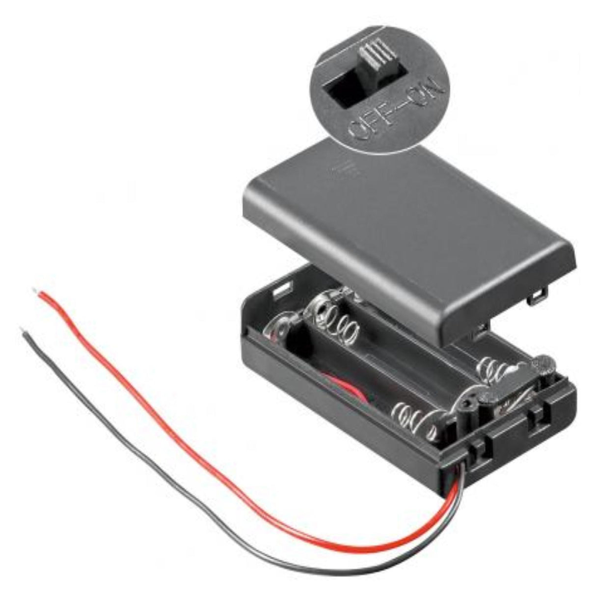 AAA batteriholder