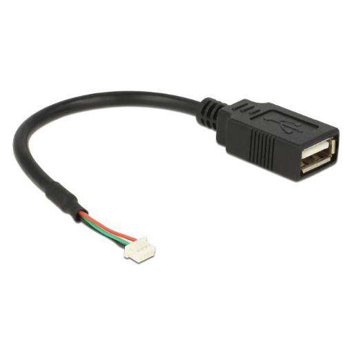 Fastgør header til USB A-kabel