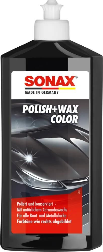 Sonax bil polish polish voks farve nanopro farve polish + voks sort nanoteknologi