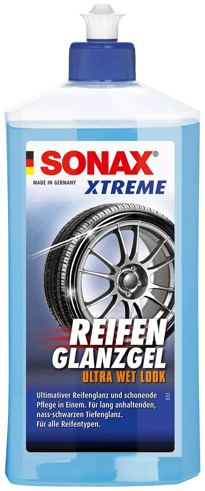 Sonax reifenglanz xtreme ultra wet look xtreme dækglans gel 500 ml